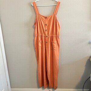 LC Lauren Conrad "Blush Rush" Jumpsuit - Sz XL (NWT)
